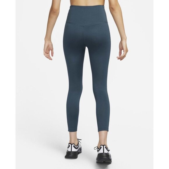 Nike Women's Leggings Therma-FIT Sz M Diffused Blue Style FB5703-491 New - Picture 2 of 16